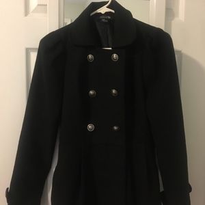 Black Pea Coat
